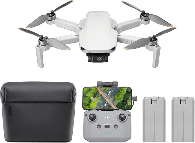 DJI Mini 4K Camera Drone Combo, Drone with 4K UHD Camera for Adults, Under 249 g, 3-Axis Gimbal S... | Amazon (US)