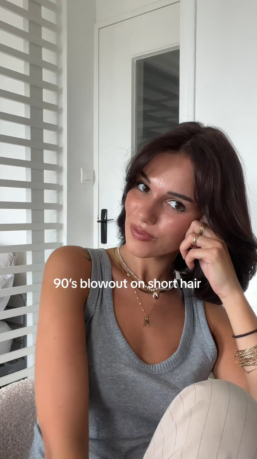 90s blowout on short hair #blowout #hairstyle #hairproducts 

#LTKfrance #AugustBrandSpotlight