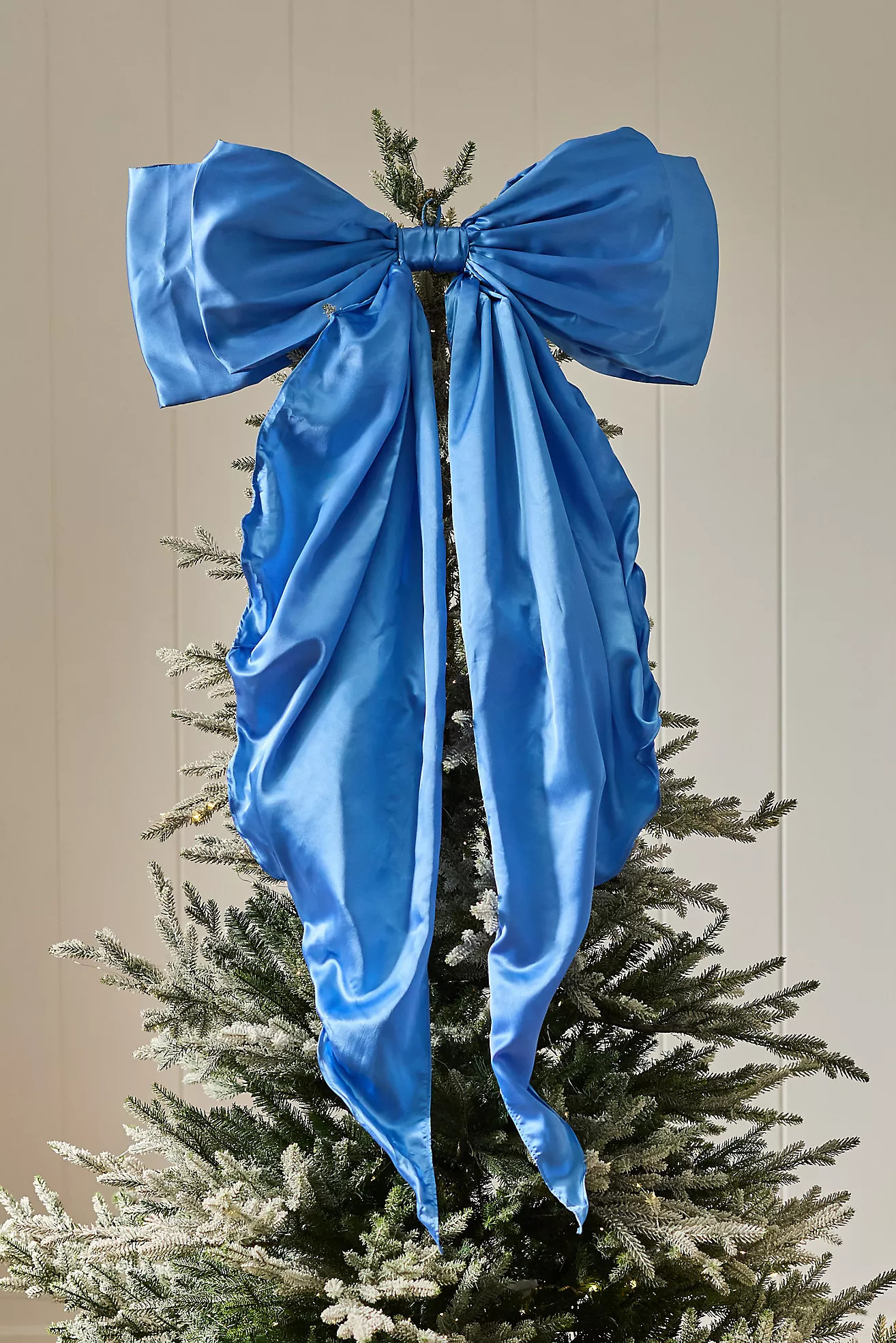 Satin Bow Tree Topper | Anthropologie (US)