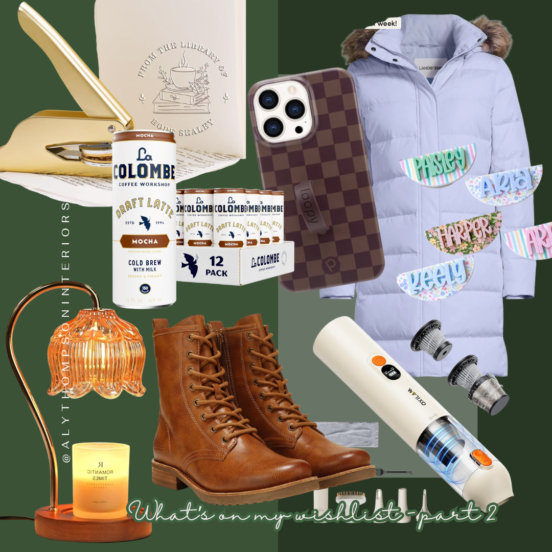 What's in my cart | my wishlist | trending | combat boots | draft latte coffee la colombe | loopy cases | candle warmer | puffer coat | library | books | gifts for her | gifts for women | stocking stuffers 

 #LTKGiftGuide #LTKmomlife #LTKFindsUnder100