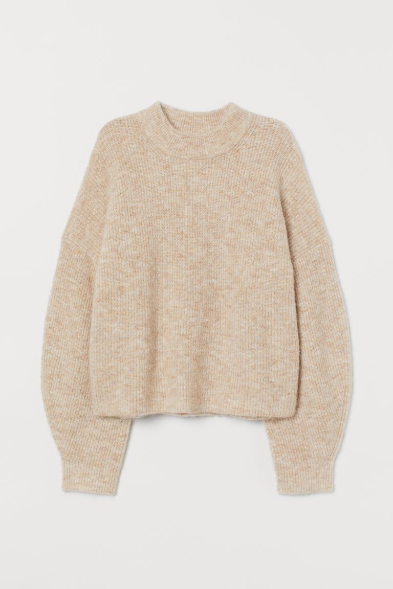 Rib-knit Wool-blend Sweater | H&M (US + CA)