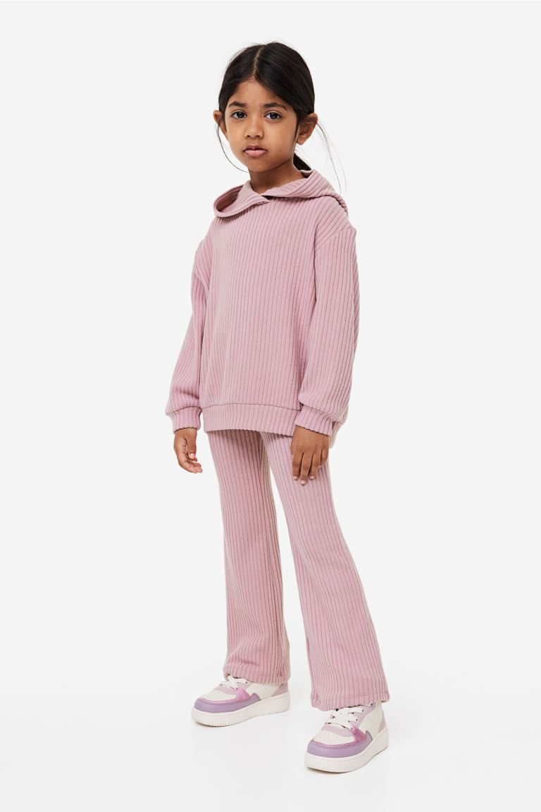 2-piece Hoodie and Leggings set - Pink - Kids | H&M US | H&M (US + CA)