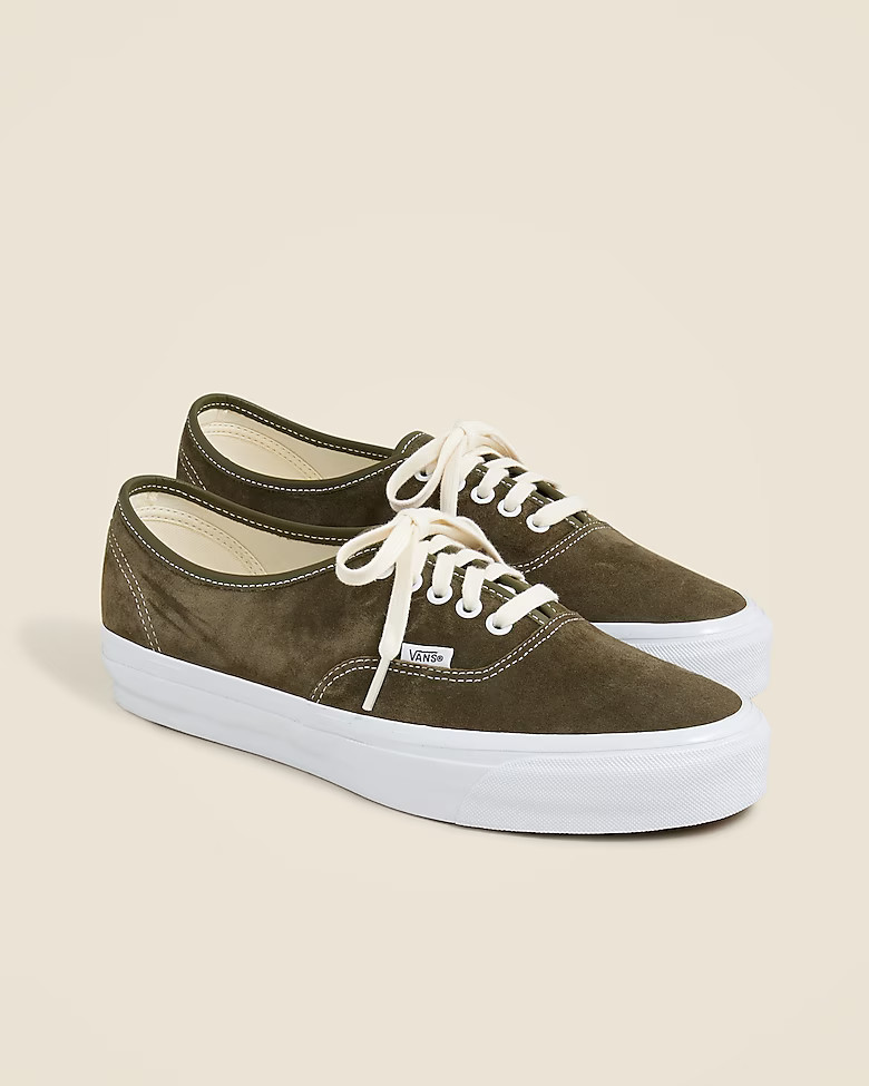 Vans&reg; Premium Authentic sneakers in suede | J. Crew US