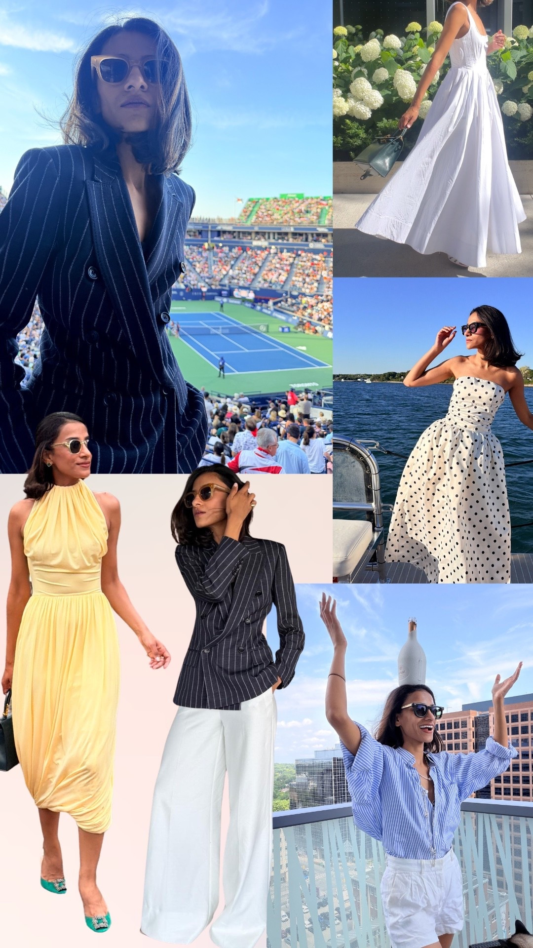 What to wear to a tennis match like the us opem

#LTKdayinmylife #LTKootd #LTKSeasonal
