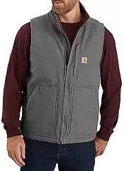 Carhartt Men's Sherpa-Lined Mock Neck Vest | Dick's Sporting Goods