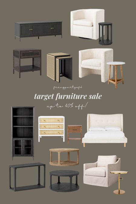 Lots of Target furniture on sale!! The cutest nightstands under $100, console table, coffee tables, accent chairs, and more!

#LTKSaleAlert #LTKFindsUnder100 #LTKHome