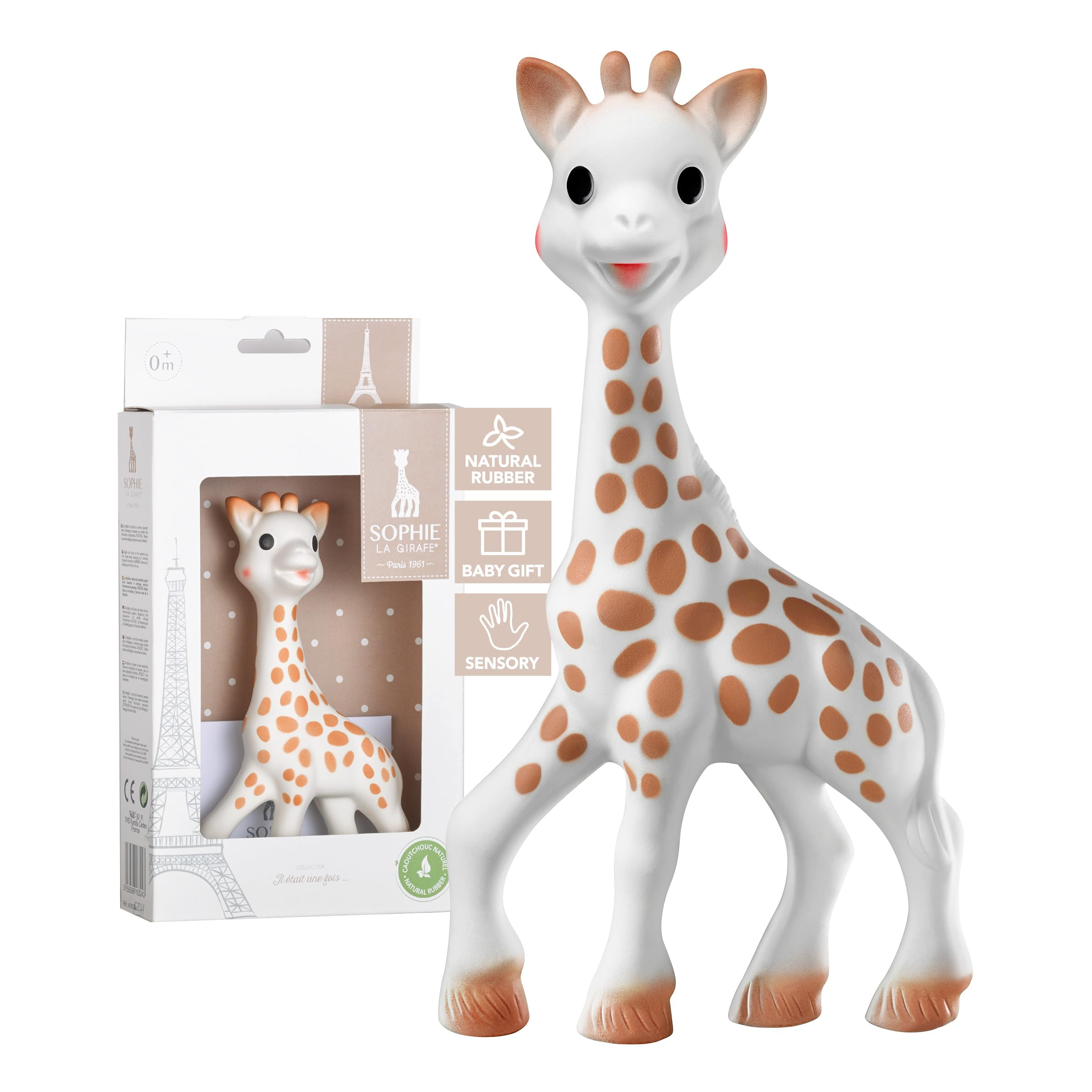 Sophie la Girafe | Born in Paris | Since 1961 | Gift Ready Packaging | (616400) | Includes Authen... | Amazon (US)