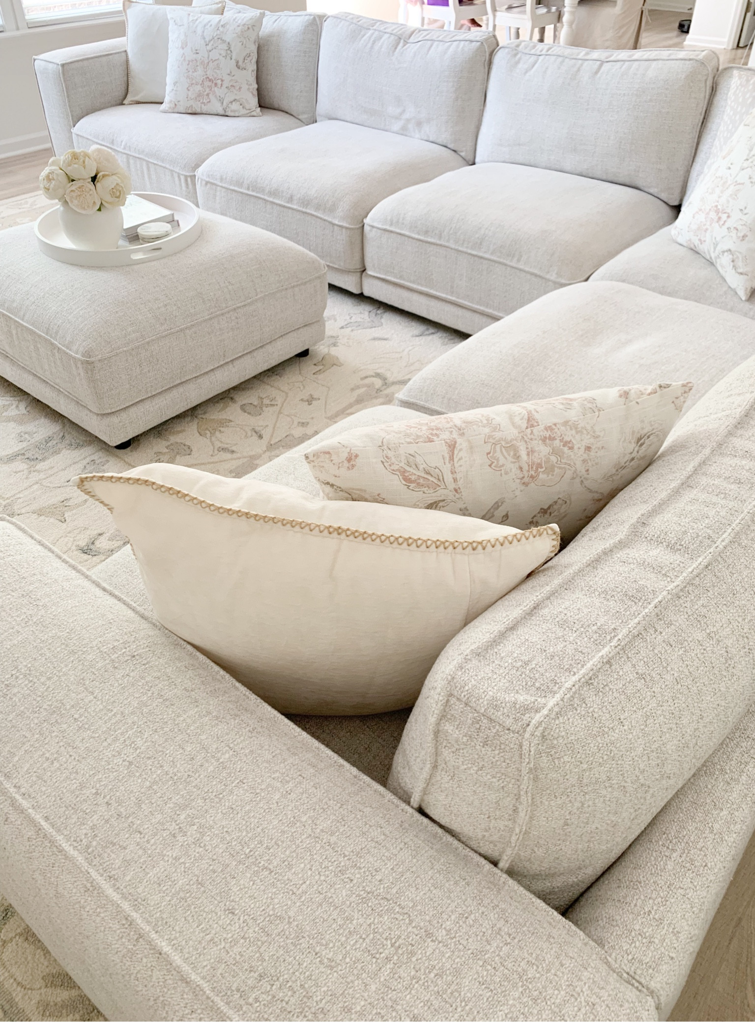 Love our new sectional sofa!

#LTKHome #LTKSaleAlert