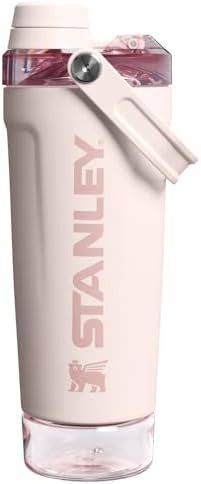 STANLEY Vitalize Shaker Bottle 20 oz | Leakproof Insulated Stainless Steel Shaker Cup | Base Stor... | Amazon (US)