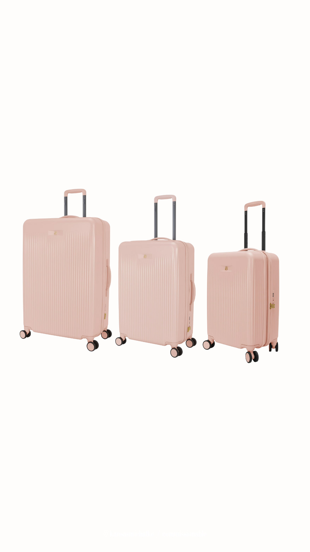 NEW pink luggage by Drew Barrymore's Walmart collection! ☺️☺️☺️ 

 #LTKGiftGuide #LTKSeasonal #LTKTravel