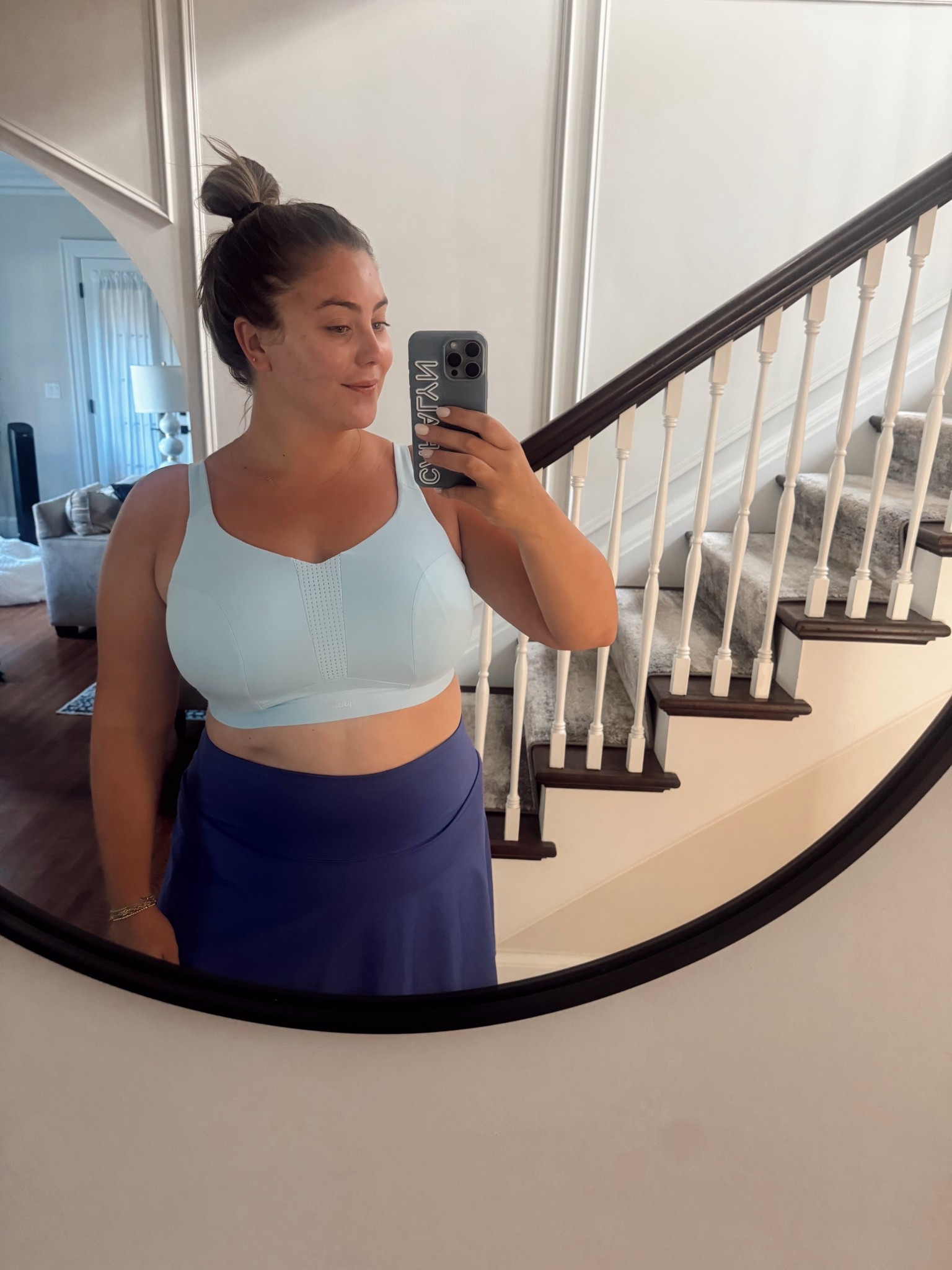 Today is tennis day! I recently got this sports bra for high impact with a secret underwire. I did have to go up in a band size for it. I’m ready! 🎾👟 use CARALYNM at Cakes Body, Use CARALYN15 on your first order at Spanx. 

#LTKStyleTip #LTKMidsize #LTKActive