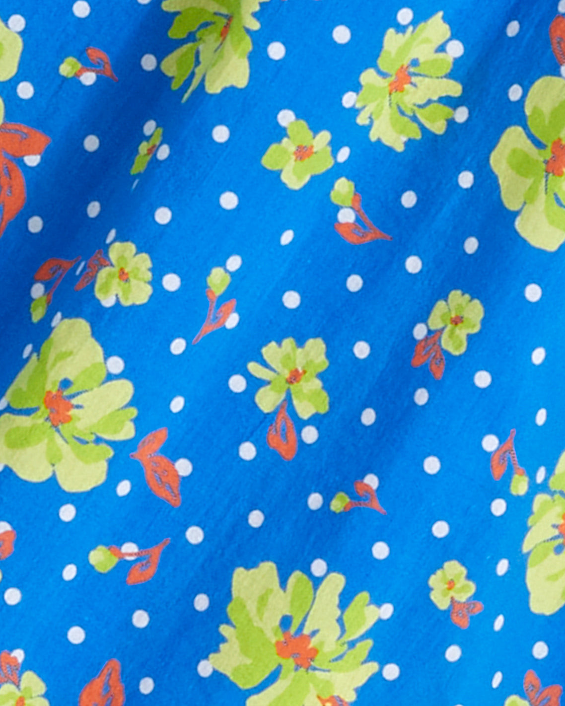 Connie Top in Polka Dot Floral | Draper James (US)