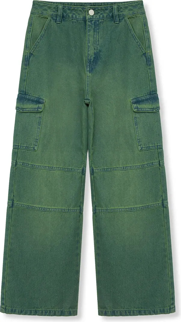 Kids' Overdyed Cargo Jeans | Nordstrom
