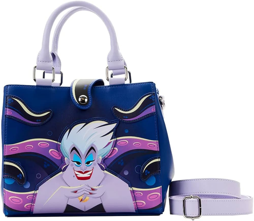 Loungefly The Little Mermaid Ursula Plotting Glow Crossbody Bag | Amazon (US)