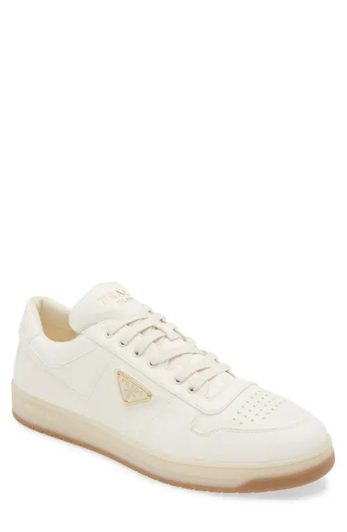 Prada Downtown Low Top Sneaker in Avorio at Nordstrom, Size 11.5Us | Nordstrom