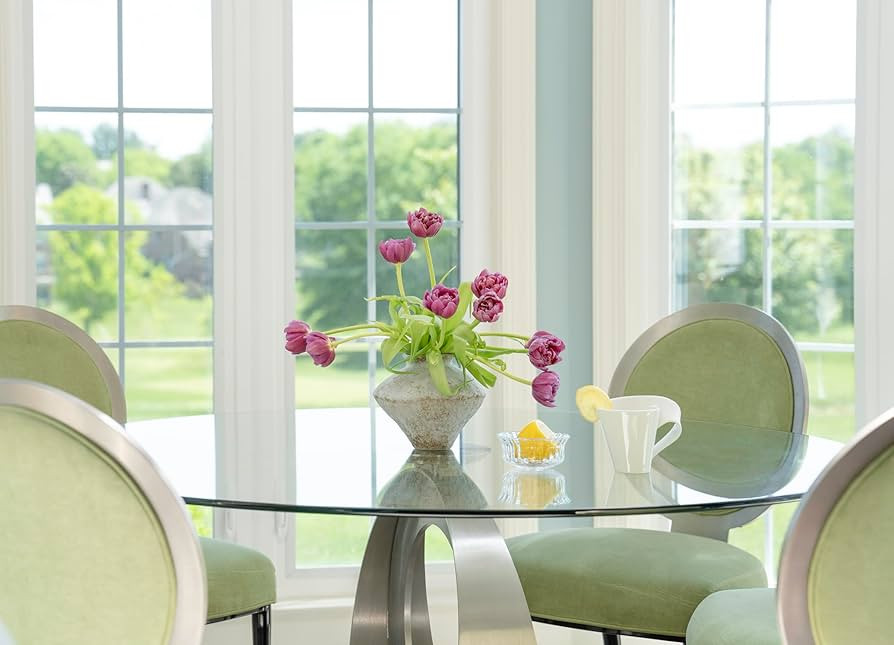 Handmade Rustic White Ceramic Vase Decorative Flower Vase, Textured Pottery Vase for Centerpieces... | Amazon (US)