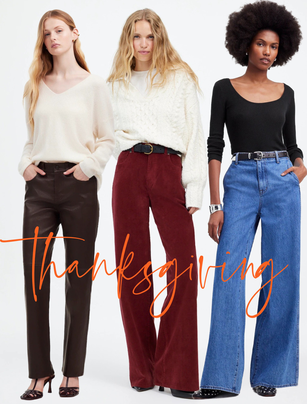 Comfy & chic thanksgiving outfit inspirations 

#thanksgiving #thanksgivingoutfits #holidaystyle  

 #LTKHoliday #LTKSeasonal #LTKParties