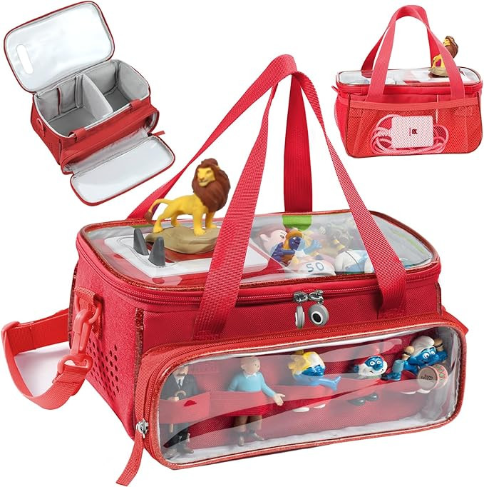 SFYBYHEART Carrying Case for Toniebox with Clear Window & Figure Slots, Travel Storage Bag for To... | Amazon (US)