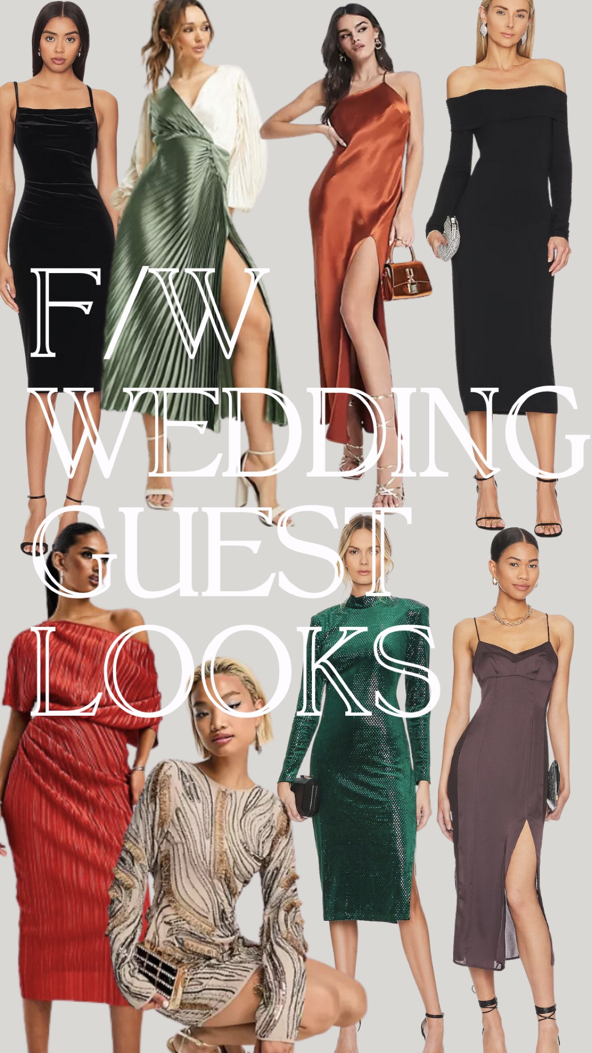 F/W wedding guest looks I’d like to see this season. Classy and elegant styles for any wedding type! 

#LTKmidsize #LTKSeasonal #LTKwedding
