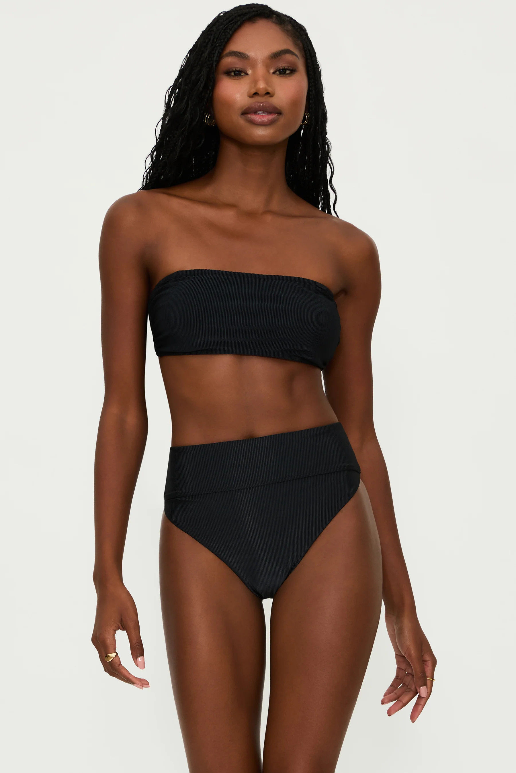 KELSEY TOP BLACK | Beach Riot