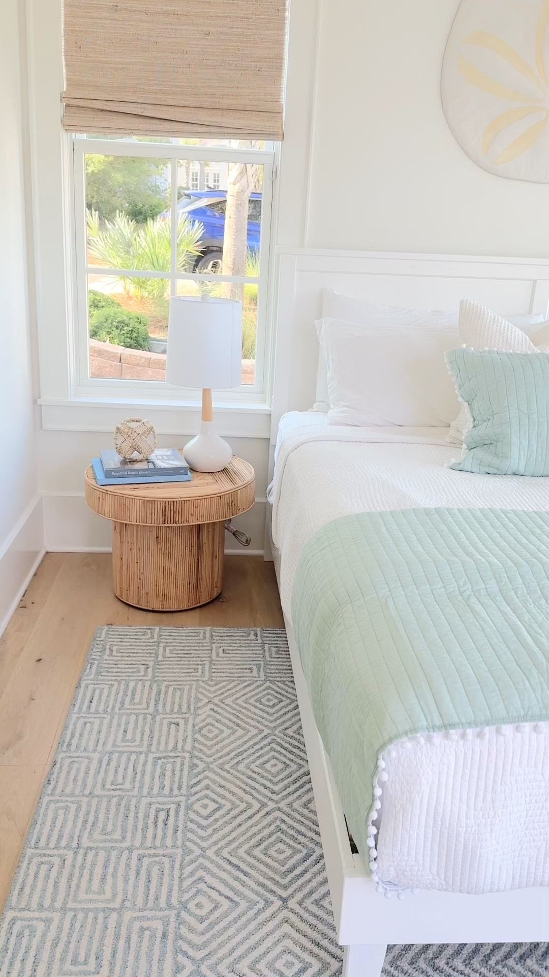 King bed restocked and on sale. This is over an 8x10’ rug because the room is small. Ideally I use 9’x12’ under a king.  

#LTKStyleTip #LTKHome #LTKSaleAlert