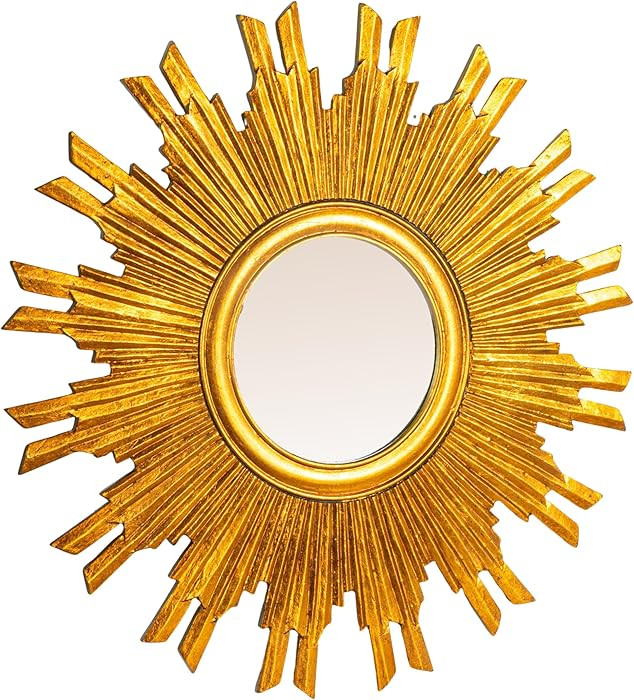 Creative Co-Op Gold Sunburst Mirror | Amazon (US)