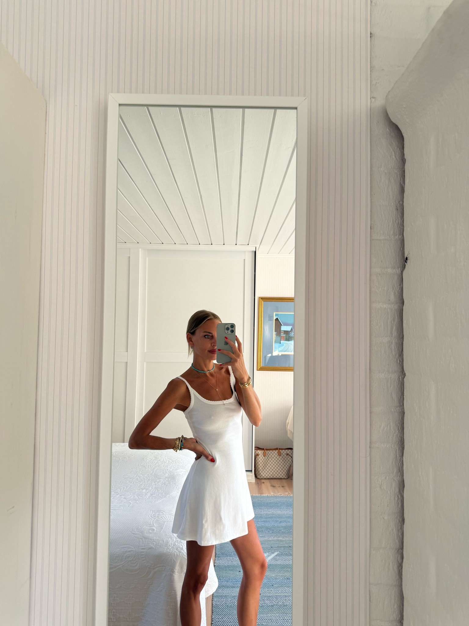 Skims summer dress pointelle 