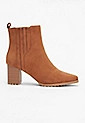 Alexa Brown Lug Ankle Boot | Maurices