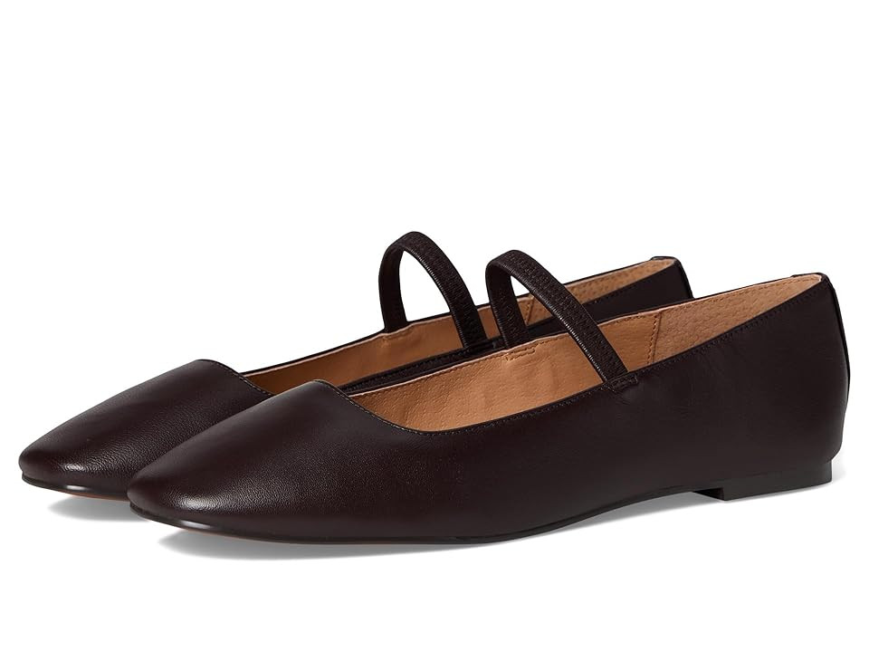 Madewell Greta Ballet Flat High Women's Heels Coffee Bean : 11 M, Suede | Zappos
