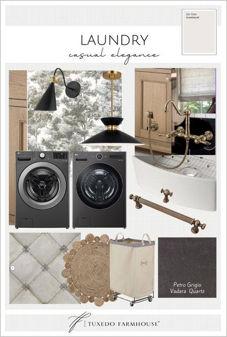 These are all the selections for my laundry room. Everything is linked but the quartz. It’s by Vadara/UGM. The jute rug is Marshalls, so it will sell out fast  The Walmart pillow won’t go in there but it is the perfect color and so affordable. How pretty is that peel and stick wallpaper?!!

#LTKstyletip #LTKhome #LTKfindsunder50