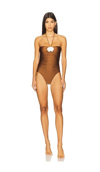 Shani Shemer Angora One Piece in Brown. - size S | Revolve Clothing (Global)