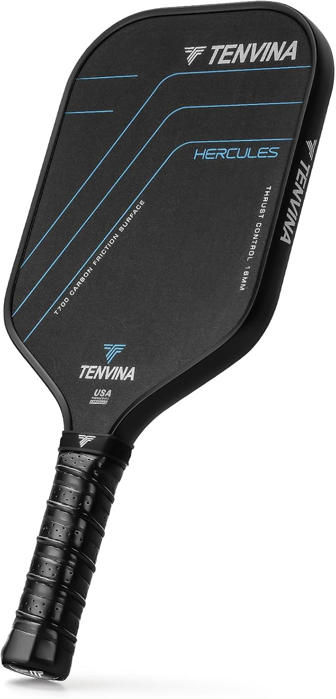 TENVINA Pickleball Paddles, Multi-Layer T700SC Textured Carbon Fiber Pickleball Paddle, 4-Types o... | Amazon (US)