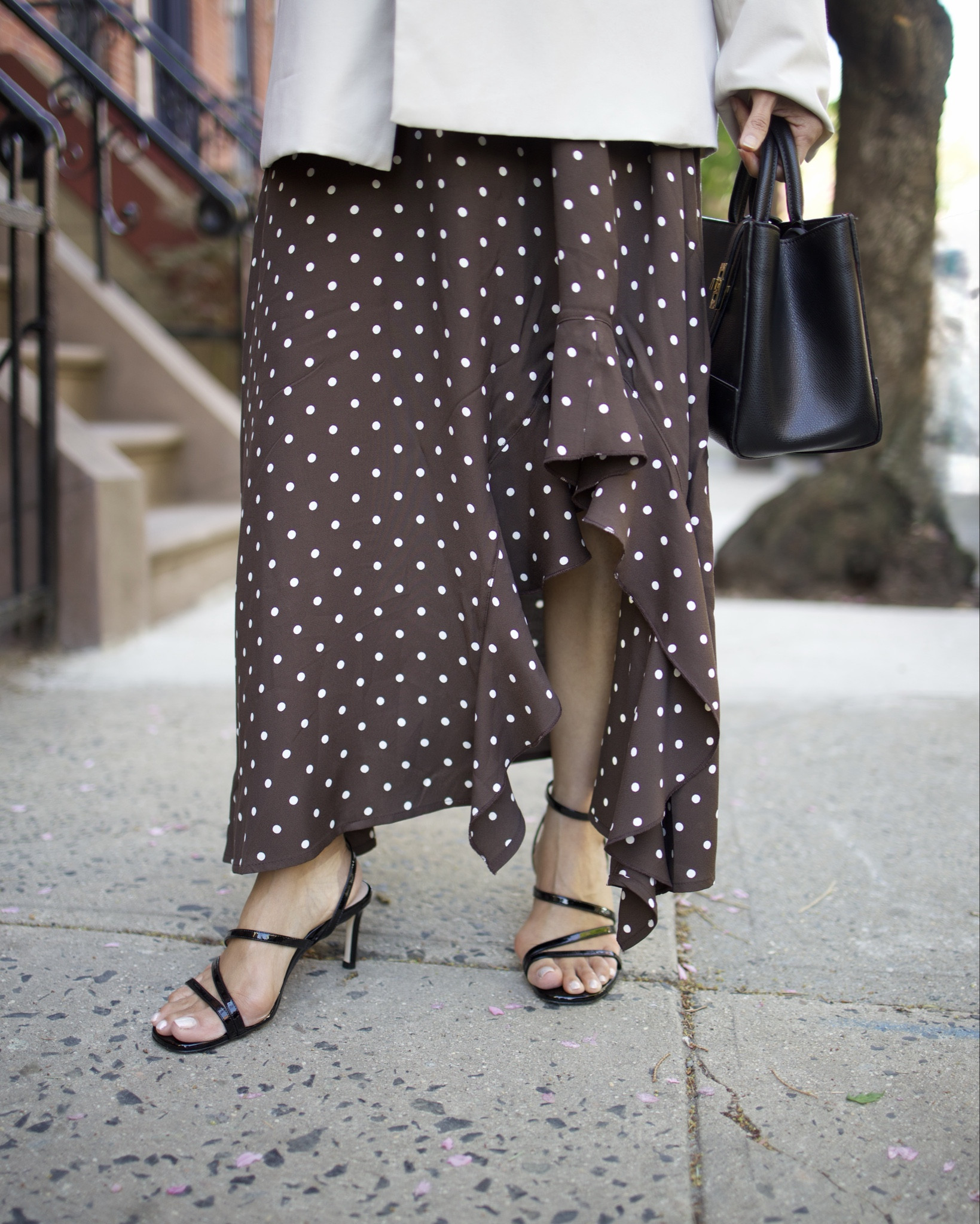 Use Thrish15 for a discount on Inez website 
Black heels 
Comfortable heels 
Polka dot dress 
High heels 
Strappy sandals 


#LTKootd #LTKPetite #LTKWorkwear