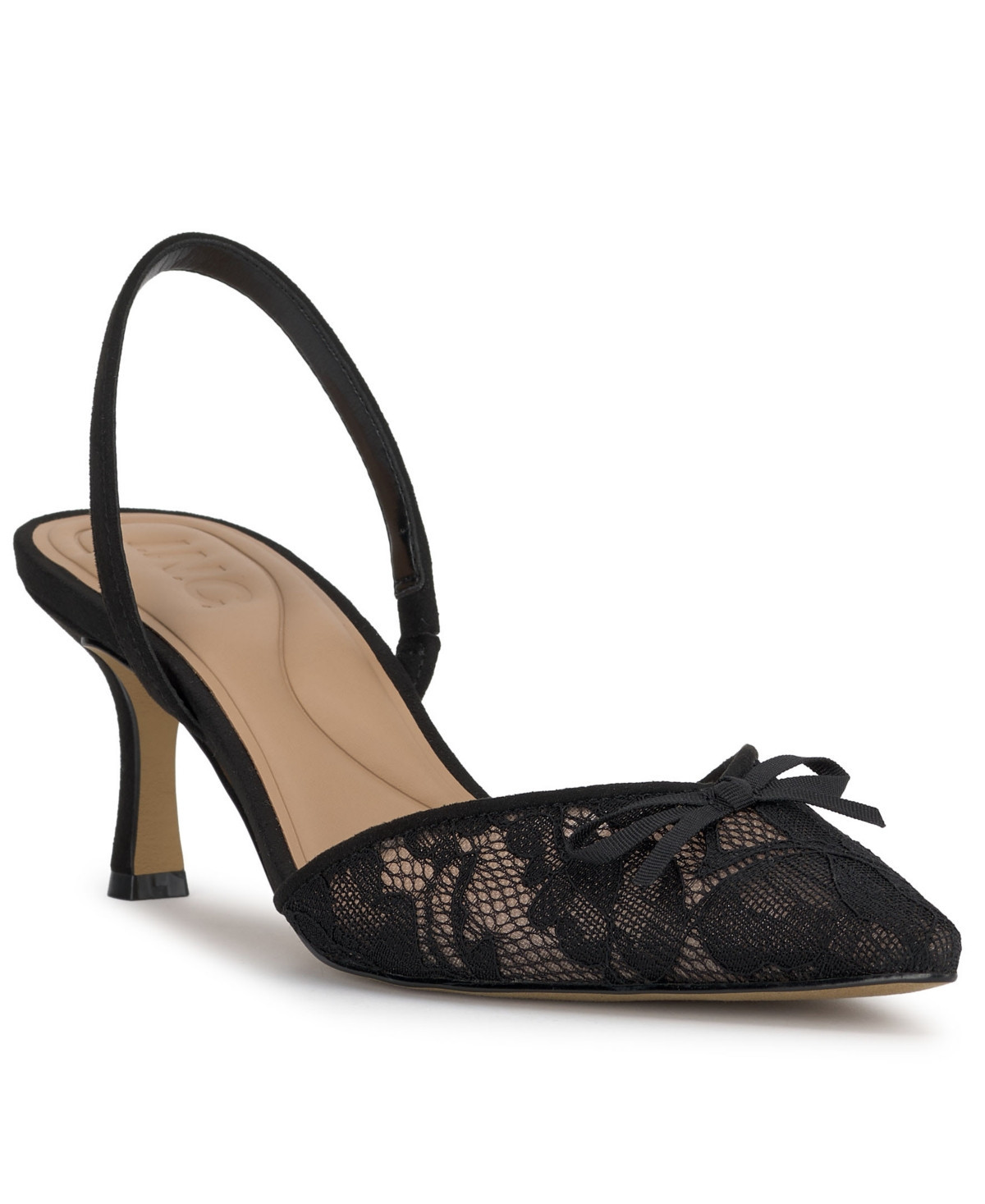 I.n.c. International Concepts Women's Generys Pointed-Toe Pumps, Exclusively at Macy's - Black Lace | Macy's