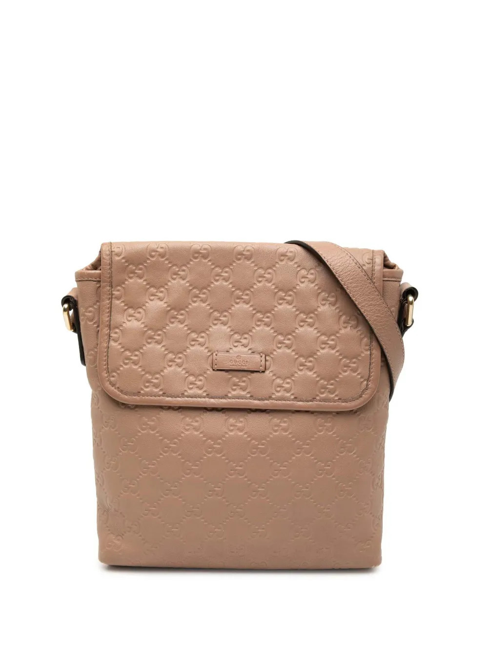 Gucci Pre-Owned 2000-2015 Guccissima crossbody bag - Brown | Farfetch Global