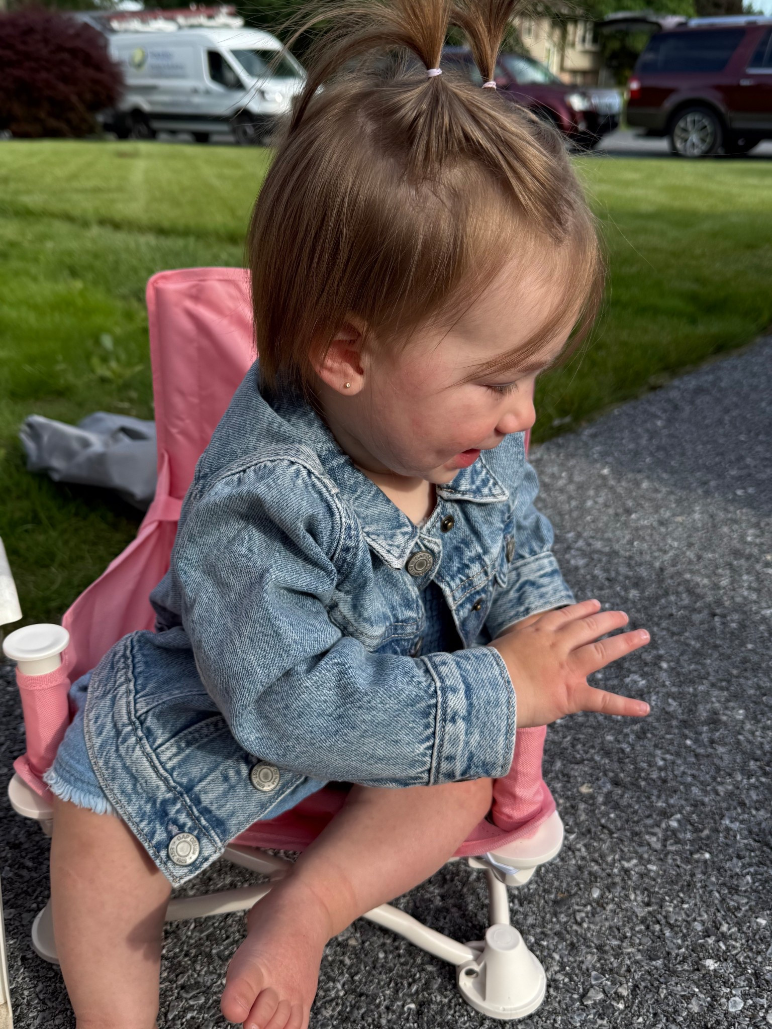 This baby/toddler chair is a summer essential!! It easily folds up, can be used on the ground or as a booster seat and comes with a detachable tray. It’s great for bbqs, picnics, the beach and travel. This holds up to 250lbs & comes in so many colors. 

#LTKBaby #LTKKids #LTKSummerEdit