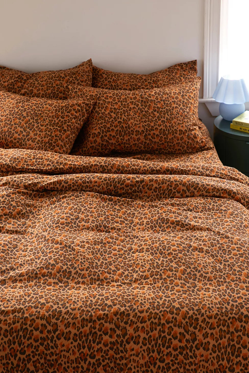 Dolores Leopard Core Duvet Cover Set | Urban Outfitters (US and RoW)