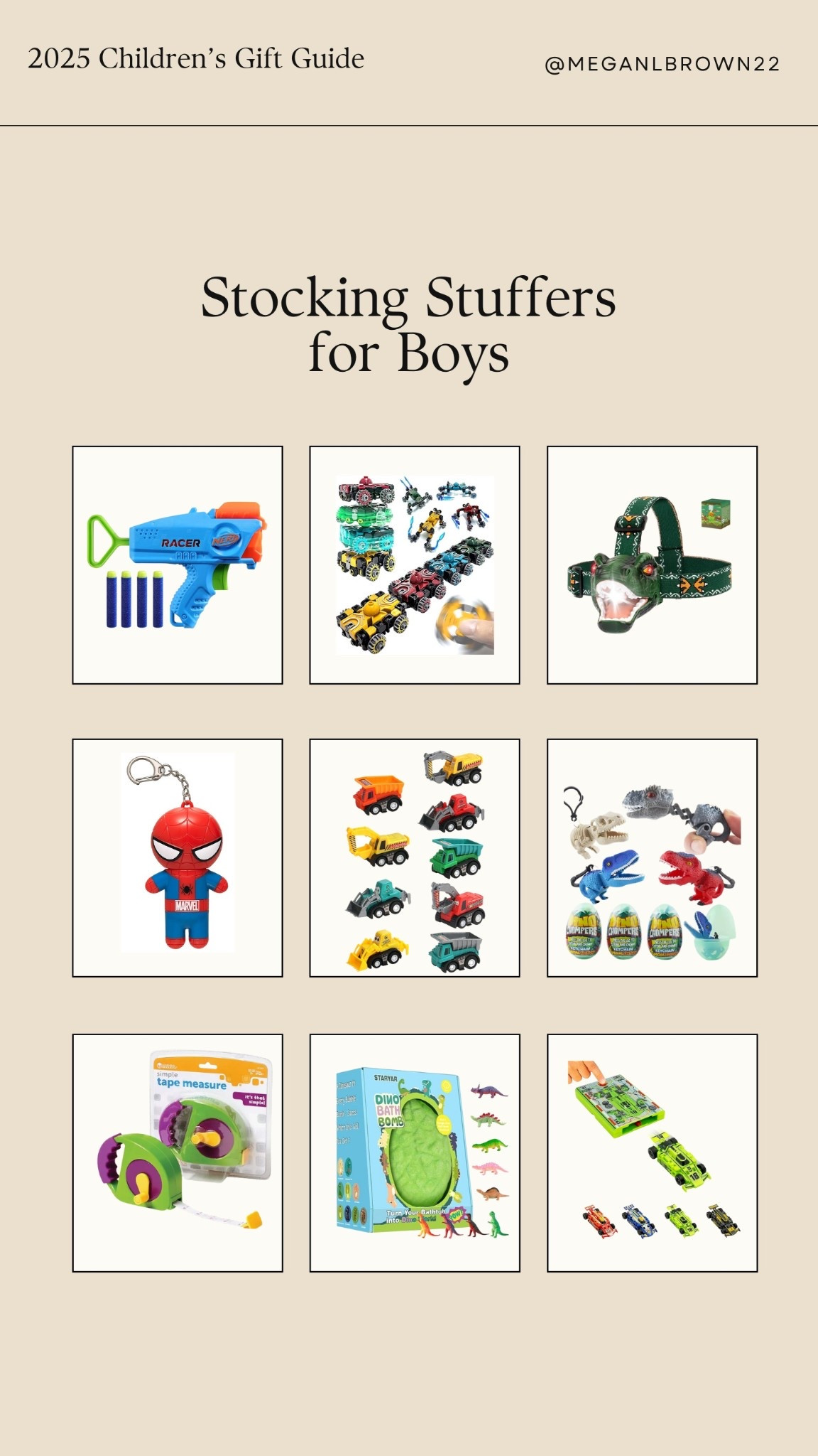 2025 gift guide | stocking stuffer ideas for boys this Christmas, holiday stocking stuffers for little boys, kids and toddlers #stockingstuffers #christmas #giftsforchristmas

#LTKFamily #LTKBaby #LTKKids