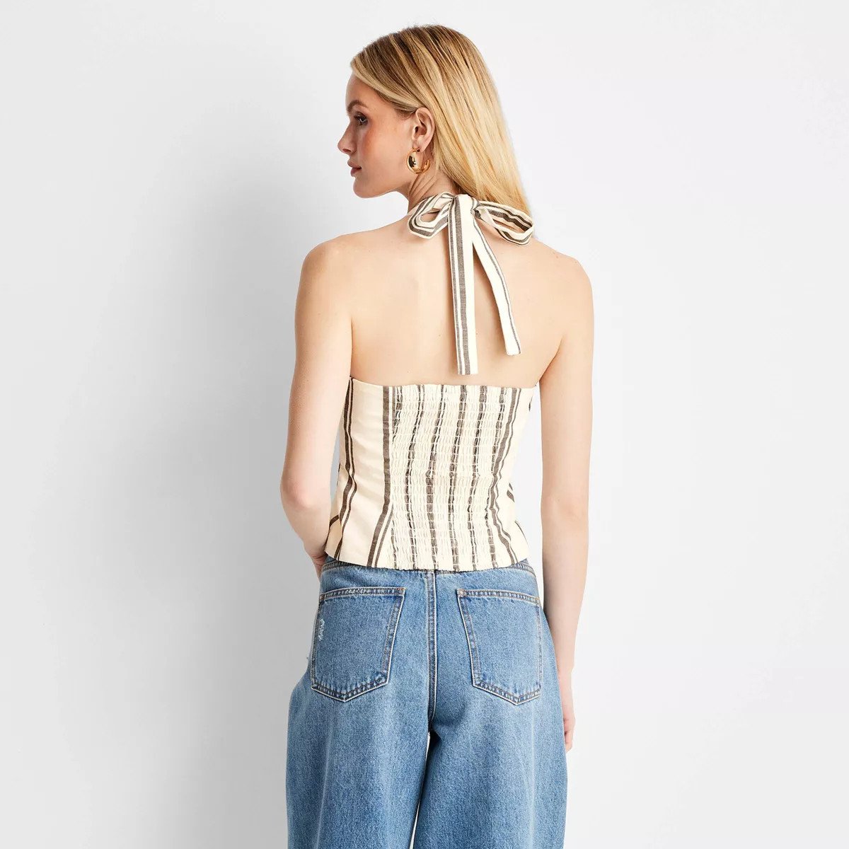 Women's Tie Neck Halter Top - Future Collective™ with Jenee Naylor | Target
