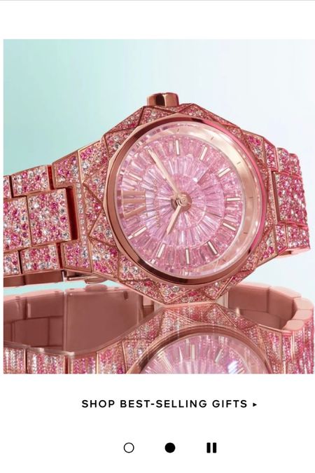 Michael Kors pink watch for Mother’s Day gift 