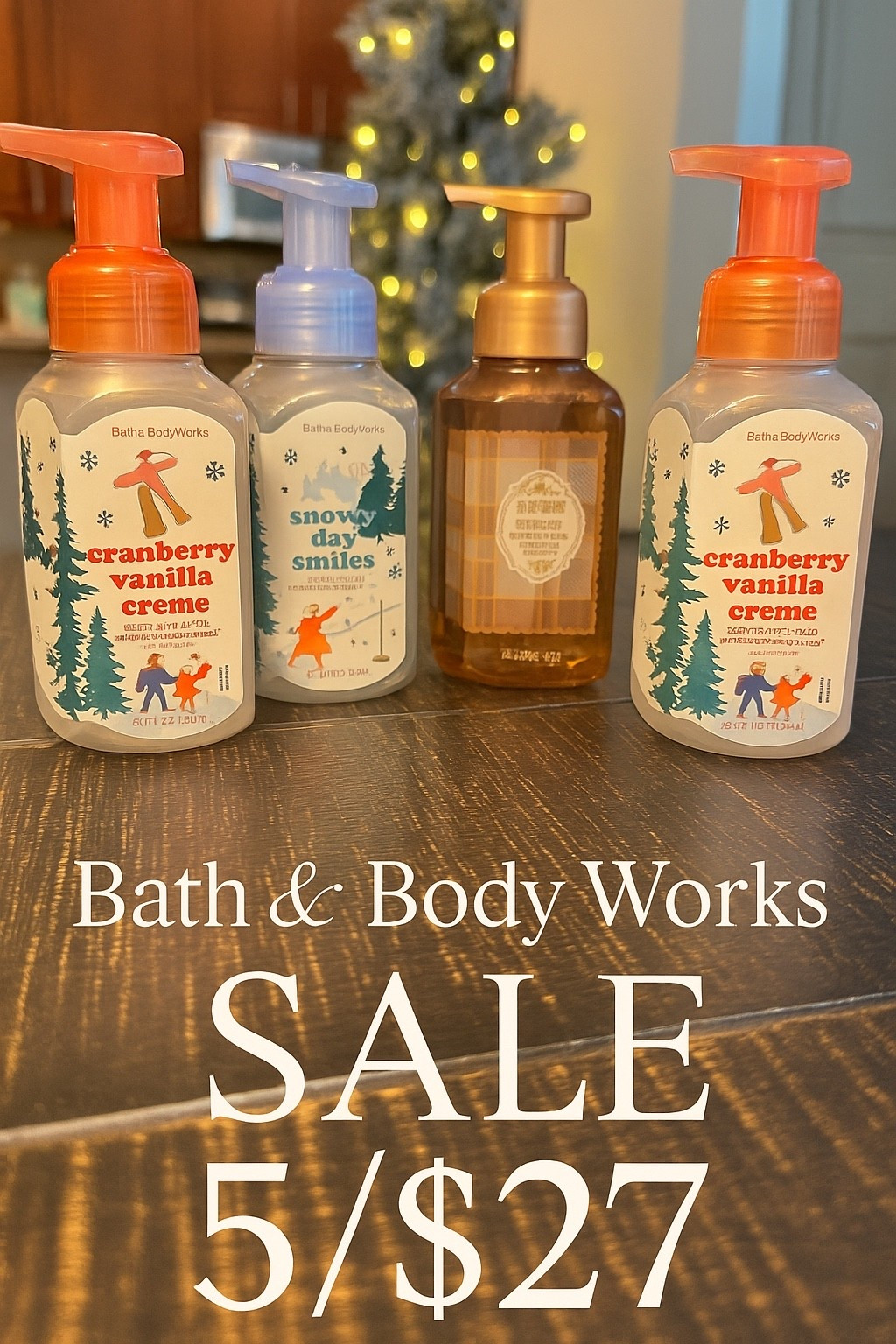 Bath & Body Works foam soaps are 5 for $27 today 🙌🏽 Stock-up season!

bath & body works, foam hand soap, bbw sale, 5 for 27, holiday scents, home essentials, bathroom favorites, sink essentials, holiday home, gift ideas, budget friendly, winter scents, home fragrance, stocking stuffers, clean home favorites, affordable home finds

#LTKGiftGuide #LTKselfcare #LTKSaleAlert