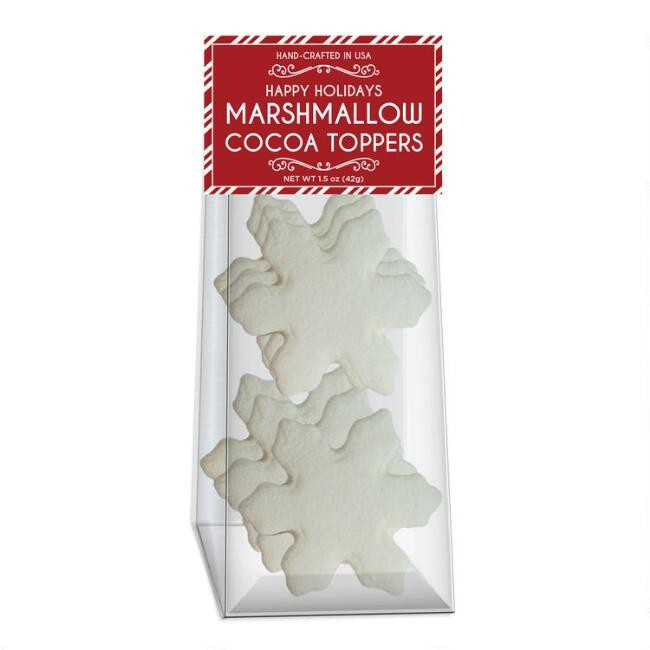Snowflake Marshmallow Hot Cocoa Toppers 6 Count | World Market