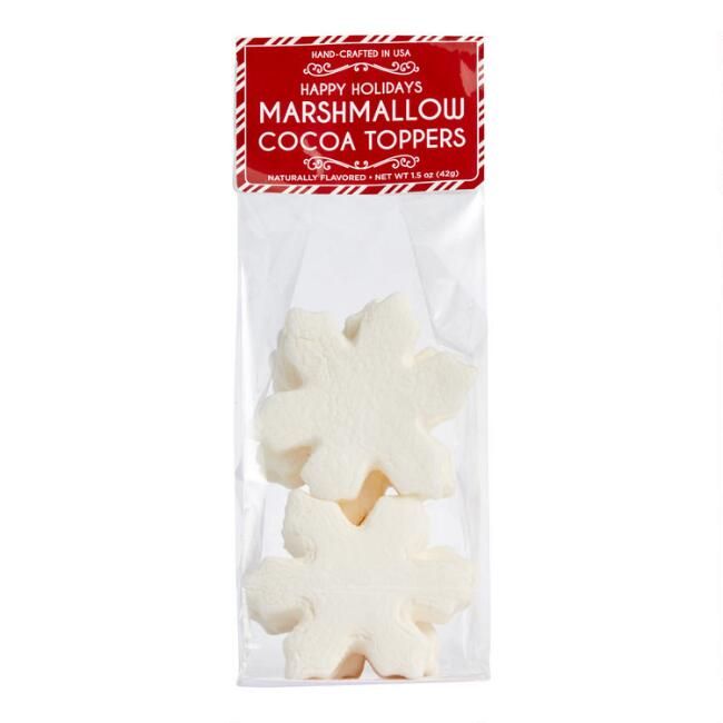 Snowflake Marshmallow Hot Cocoa Toppers 6 Count | World Market