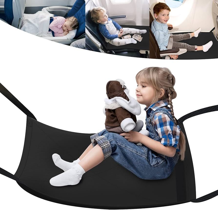 WEIGUZC Kids Airplane Bed, Toddler Travel Bed, Kids Airplane Travel Essentials, Maximum 55lb/25 ... | Amazon (US)