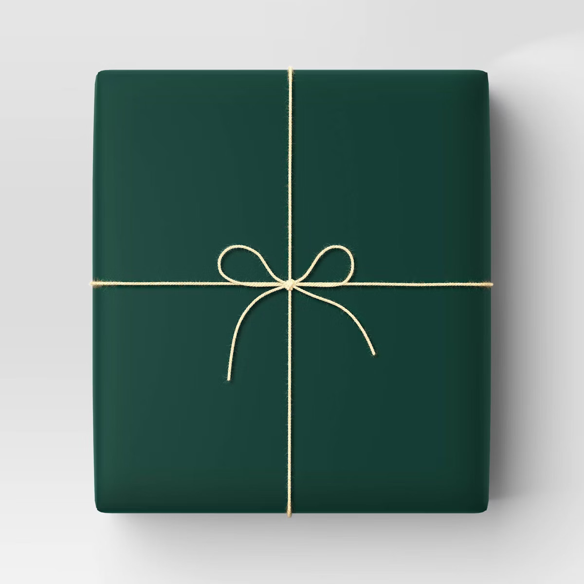 30" 25 sq ft Christmas Roll Wrap Solid Green - Wondershop™ | Target