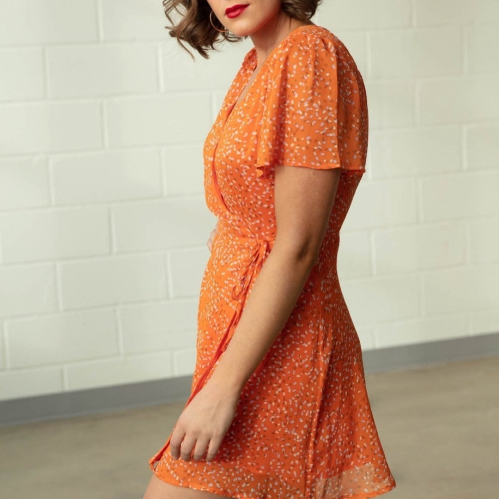 Speckled Wrap Dress | Poshmark