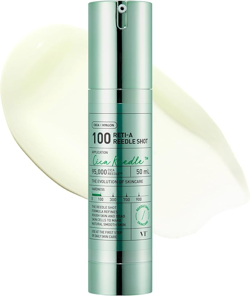 VT COSMETICS Reti-A Reedle Shot 100, Retinol(Vitamin A) Microneedling Serum, Repairing Exosome, H... | Amazon (US)