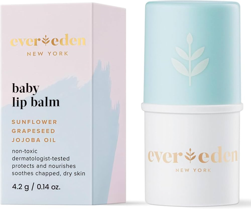 Evereden Baby Lip Balm, 0.14 oz | Clean Baby Care | Non-toxic and Fragrance Free Skincare | Amazon (US)