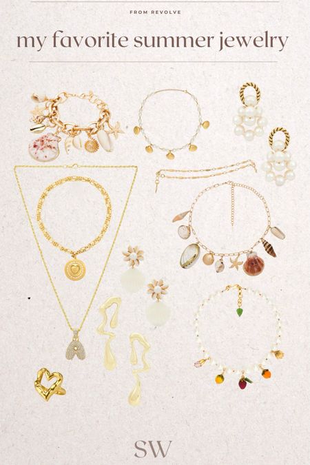my favorite summer jewelry from revolve! 💍

#LTKFindsUnder100 #LTKStyleTip #LTKSeasonal