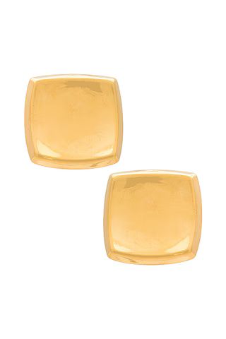 Amber Sceats Square Earrings in Gold from Revolve.com | Revolve Clothing (Global)